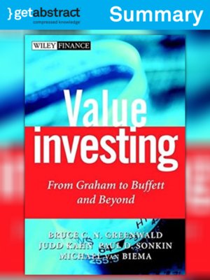 cover image of Value Investing (Summary)